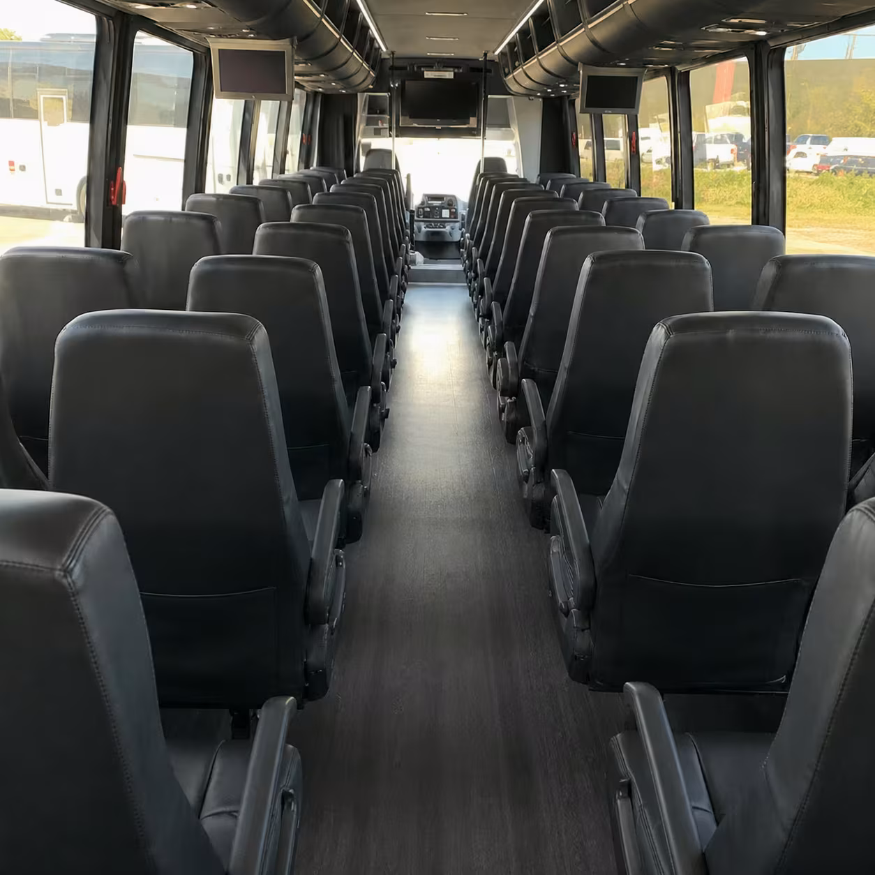 25 passenger minibus inside