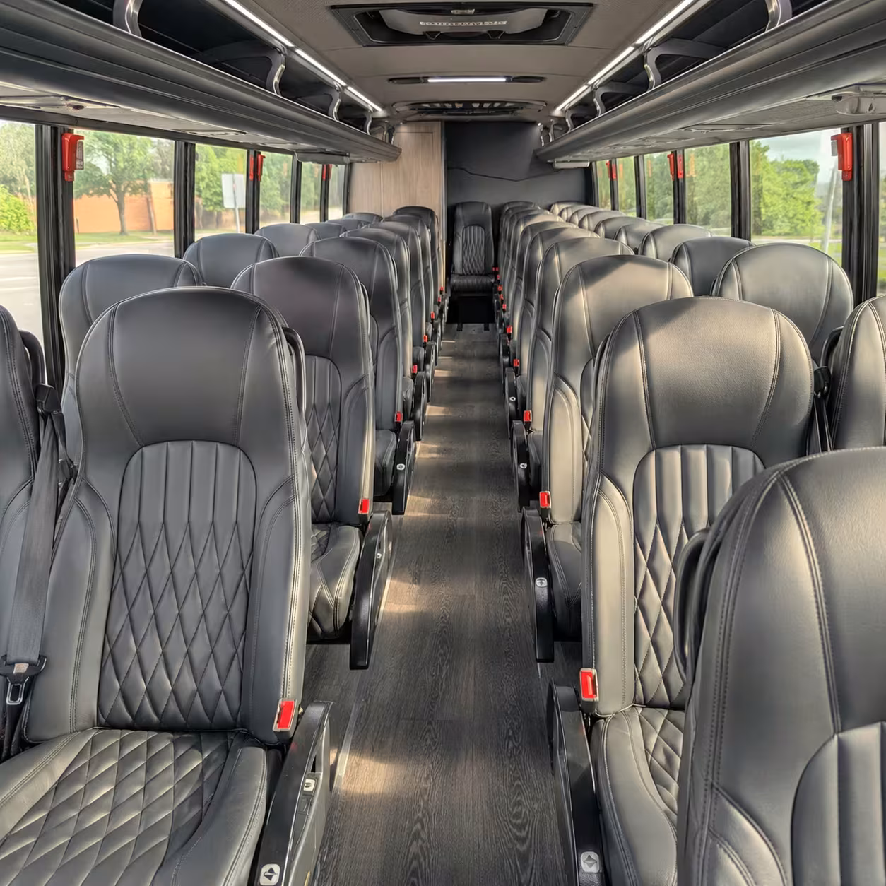 danbury 25 passenger minibus rental