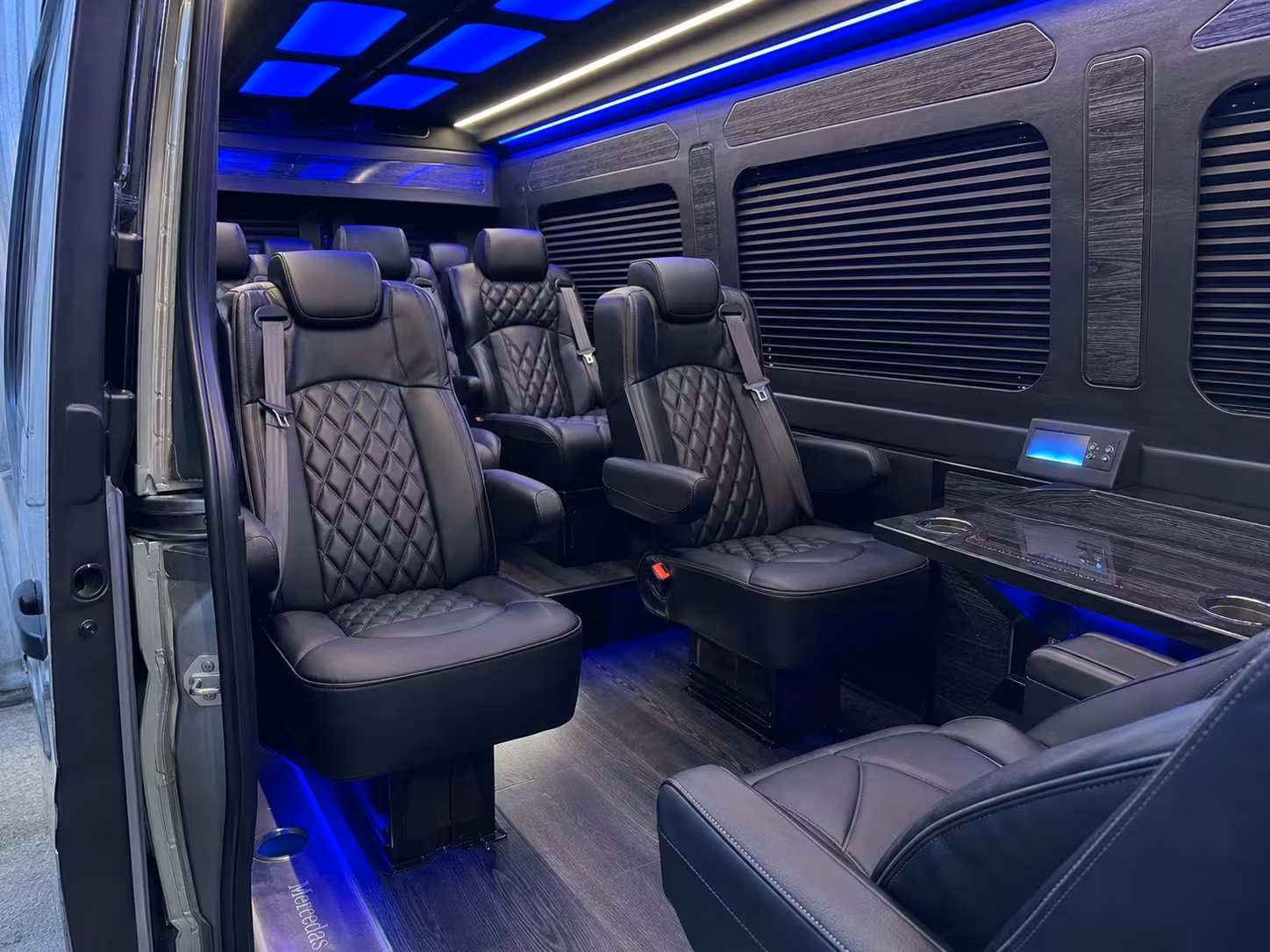sprinter van transportation for groups and events across danbury