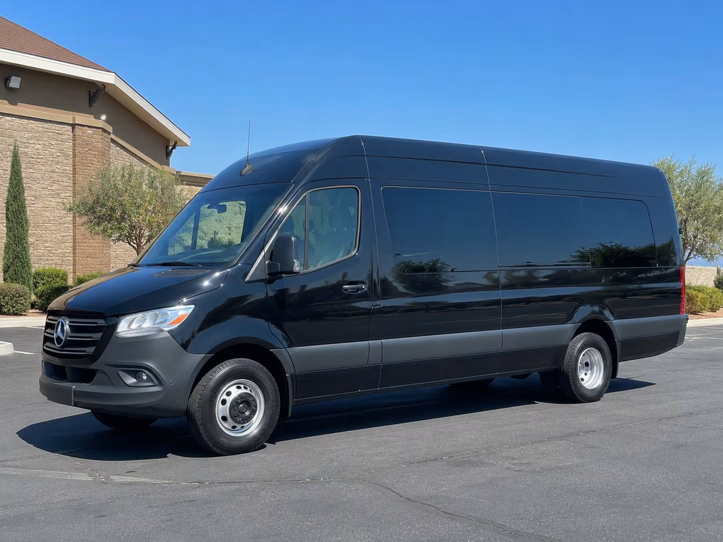 sprinter van with driver
