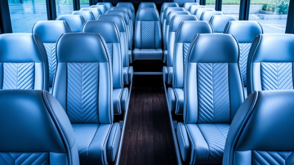 25 passenger minibus interior