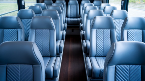 35 passenger minibus interior