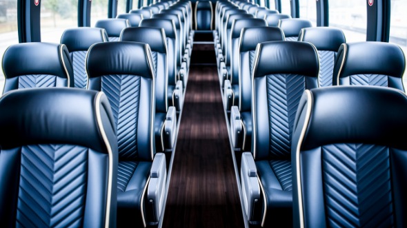 danbury 56 passenger charter bus rental