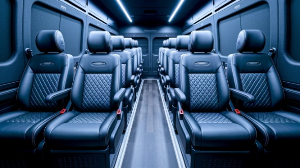 danbury sprinter van with driver rental